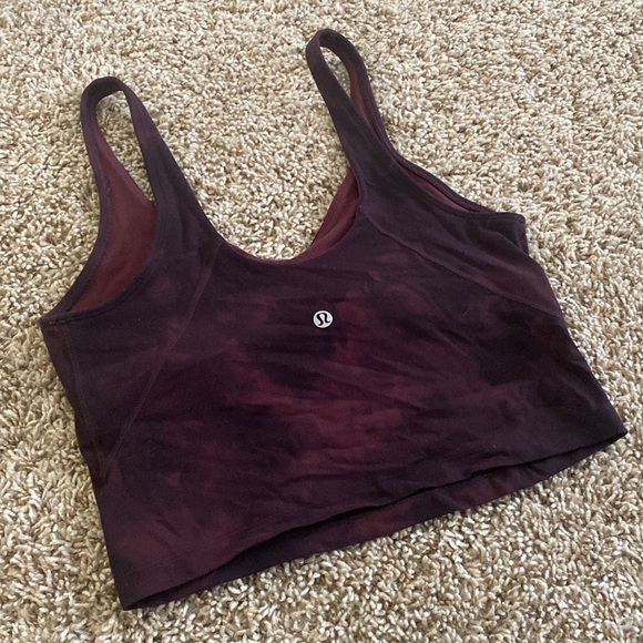 Lululemon Align Tank in Diamond Dye Cassis (8) - Picture 6 of 7